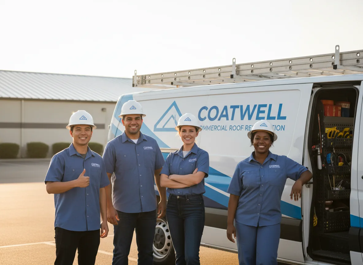 Commercial roof coating company in Jefferson, NY